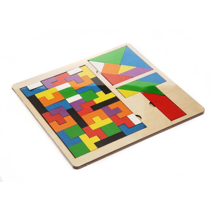 Настольная деревянная игра «Tetriswood» - Фото 1