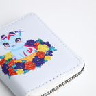 Кошелёк на молнии, цвет белый - фото 23726628