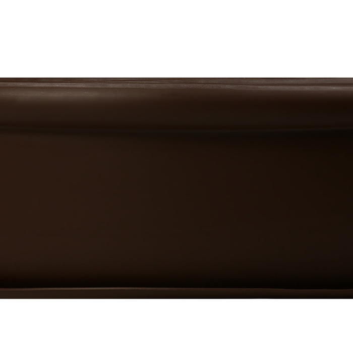 Лента бордюрная, 0.15 × 10 м, толщина 2 мм, пластиковая, коричневая, KANTA - фото 1908046538