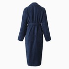 Халат мужской, "Банный", цвет темно-синий размер 56 - фото 23768754