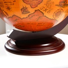 Глобус-бар декоративный настольный «Винтажная карта», подставка для бутылок, 46×41×56.5 см - Фото 11