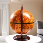 Глобус-бар декоративный настольный «Винтажная карта», подставка для бутылок, 46×41×56.5 см - Фото 9