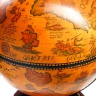 Глобус-бар декоративный настольный «Винтажная карта», подставка для бутылок, 46×41×56.5 см - Фото 10