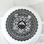 Кастрюля эмалированная «Мозаика», 2 л, d=18 см, индукция, белая - Фото 5