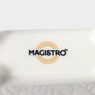 Подставка для губки Magistro Crotone, цвет белый - Фото 6
