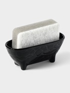 Подставка для губки Magistro Rodos, чёрная - Фото 5