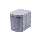 Туалет складной, 12 одноразовых пакетов, 12 пакетов абсорбента, сумка, Greengo - Фото 13