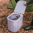 Туалет складной, 12 одноразовых пакетов, 12 пакетов абсорбента, сумка, Greengo - Фото 26