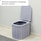 Туалет складной, 12 одноразовых пакетов, 12 пакетов абсорбента, сумка, Greengo - Фото 7