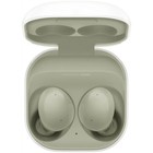 Наушники Samsung Galaxy Buds2,BT 5.2,472мАч, TWS,беспроводные, вакуумные,эквалайзер,зеленые - фото 51531260