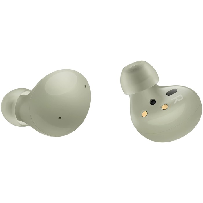 Наушники Samsung Galaxy Buds2,BT 5.2,472мАч, TWS,беспроводные, вакуумные,эквалайзер,зеленые - фото 51531264