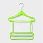 Плечики - вешалки для детской одежды многоуровневая Доляна «Домик», 29×39,5 см, 5 шт - Фото 3