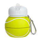 Бутылка для воды "Тенисный мяч", 550 мл, складная, 18 х 8.7 см - фото 9074996