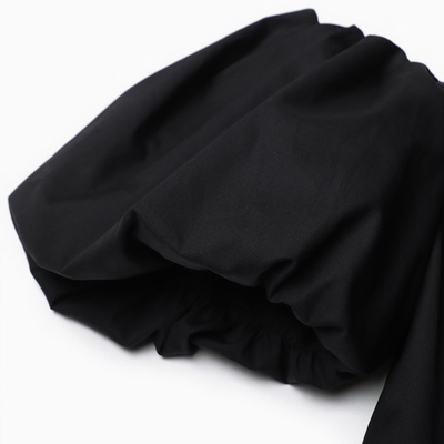 Платье для девочки KAFTAN: Cute, чёрное, размер 34 (122-128 см)