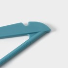 Плечики - вешалки с перекладиной LaDо́m, 33×20 см, 5 шт, цвет голубой - Фото 4