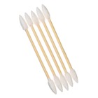 Ватные палочки в тубе 100 шт., наконечник - острый, хлопок/бамбук(стик) - Фото 5