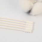 Ватные палочки, пакет 100 шт., наконечник - спираль, классика, хлопок/бумага(стик) - Фото 3