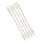 Ватные палочки, пакет 100 шт., наконечник - острый, хлопок/бумага(стик) - Фото 5