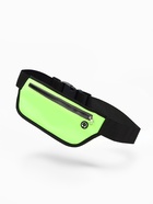 Сумка для бега на молнии, светоотражающие элементы, зелёная - Фото 2