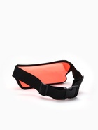 Сумка для бега на пояс, со светоотражающими элементами, с отверстием для наушников, 24×0.3×10 см, оранжевая - Фото 6