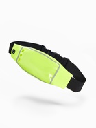 Сумка для бега на пояс, со светоотражающими элементами, прозрачный карман для телефона, 24×0.3×10 см, жёлтая - Фото 9