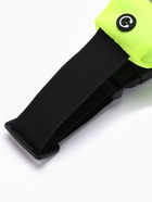 Сумка для бега на пояс, со светоотражающими элементами, прозрачный карман для телефона, 24×0.3×10 см, жёлтая - Фото 7