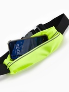 Сумка для бега на пояс, со светоотражающими элементами, прозрачный карман для телефона, 24×0.3×10 см, жёлтая - Фото 8