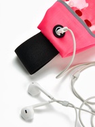 Сумка для бега на пояс, со светоотражающими элементами, прозрачный карман для телефона, 24×0.3×10 см, розовая - Фото 4