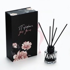 Диффузор ароматический с палочками «Живи сердцем», ароматизатор для дома 50 мл., аромат яблоко - Фото 2