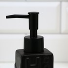 Дозатор для моющего средства,черный,19,5 х 16,5 х 4,5 см - Фото 2