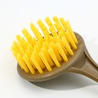 Дозатор для жидкого мыла с губкой и щеткой для посуды, белый,16×12×4 см - Фото 8