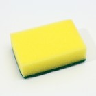 Дозатор для жидкого мыла с губкой и щеткой для посуды, черный,16×12×4 см - Фото 10