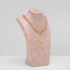 Бюст для украшений QF, 14.5×9×24.5, h=24.5 см, розовый - Фото 2