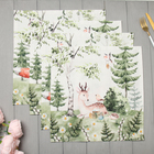 Набор салфеток «Этель. Лесная сказка», 40×40 см, 4 шт. - Фото 2