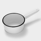 Ковш эмалированный, 1 л, цвет МИКС - Фото 2