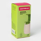 Дозатор для жидкого мыла Доляна, 350 мл, 19×8×8 см, цвет белый - Фото 5
