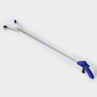 Захват для мусора алюминиевый, 99×12.5 см, ПВХ держатели - Фото 6