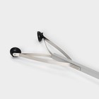 Захват для мусора алюминиевый, 99×12.5 см, ПВХ держатели - Фото 3