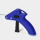 Захват для мусора алюминиевый, 99×12.5 см, ПВХ держатели - Фото 7