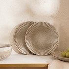 Тарелки SL Home «Монти», d=27 см, набор 2 шт., фарфор, серые - Фото 3