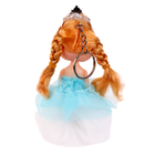 Кукла-брелок «Девочка» на белом помпоне, 14 см - фото 9125968
