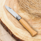 Нож складной "Мангуст" 19см, клинок 80мм/2мм, рукоять дерево - фото 12019115