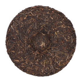 Чай зелёный китайский «Шен Пуэр Лаобаньчжан», Мэнхай, 2022 г, блин, 357 г