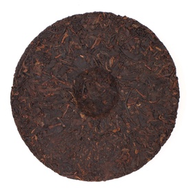 Чай китайский «Шу Пуэр Чуньсян», Мэнхай, 2021 г, блин, 357 г