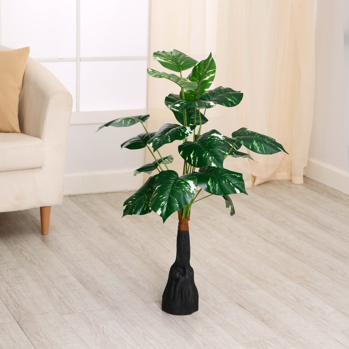 Дерево искусственное «Филодендрон конго», h=80 см - Фото 1