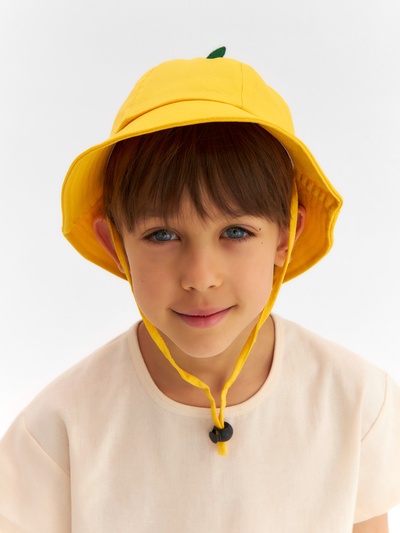 Панама детская KAFTAN, жёлтая, размер 50