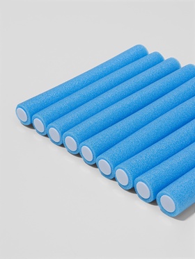 Бигуди «Бумеранг», d=3 см, 24 см, 10 шт., голубые