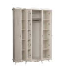 Шкаф для одежды «Кантри» 06.116, 1660×610×2290 мм, патина, цвет вудлайн кремовый - Фото 2