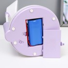 Настольная лампа «Гард» LED, от USB/АКБ 7 Вт сенсор 3000-6000К белый-фиолетовый 13×12×37 см RISALUX - Фото 11