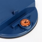 Настольная лампа «Парасоль» LED, от USB/АКБ 6 Вт сенсор 3000-6000 синий 14×10×37 см RISALUX - Фото 9
